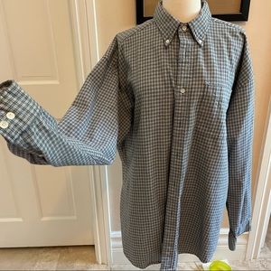 Banana Republic extra large man’s button down plot cotton shirt